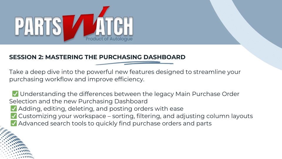 Mastering Purchasing