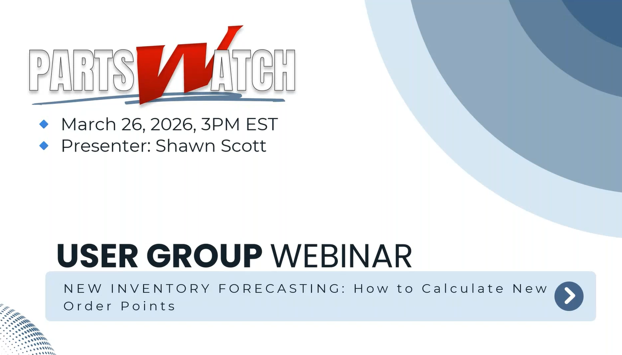 Inventory Forecasting